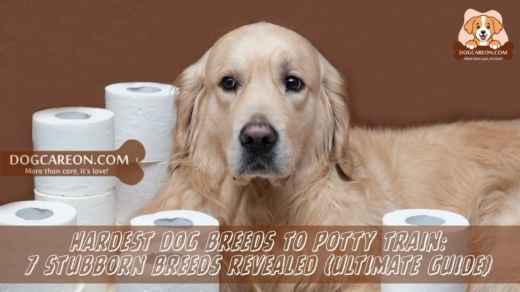 hardest dog breeds to potty train