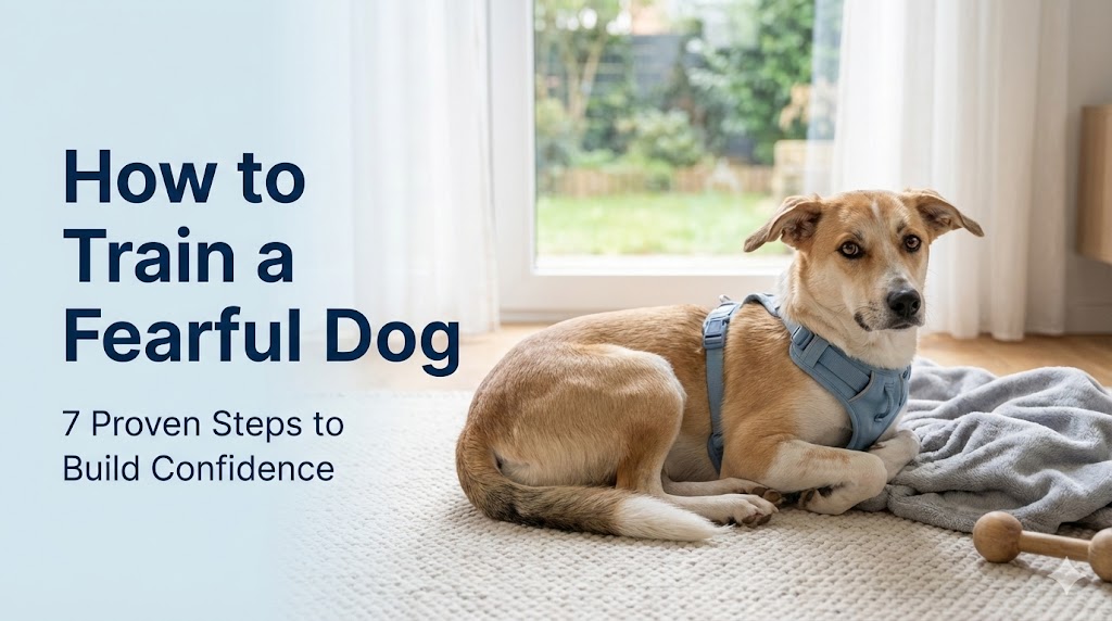 how do you train a fearful dog